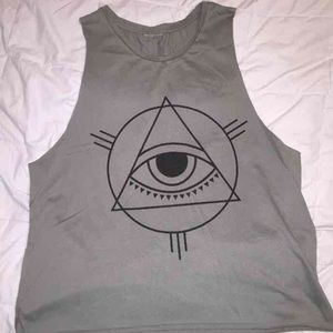 Cotton On muscle tee all seeing eye pyramid sz. LG