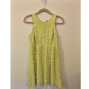 Free People flowy lace dress