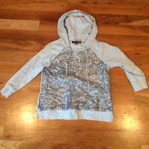 Sequin hoodie