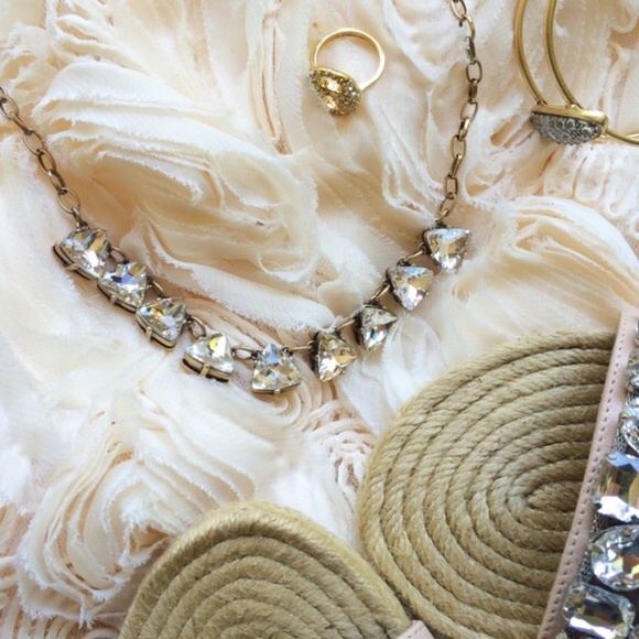 Crystal Triangle Necklace