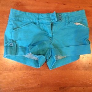 Blue shorts