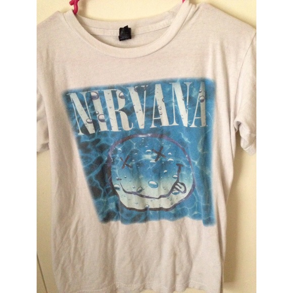 Nirvana logo pool shirt