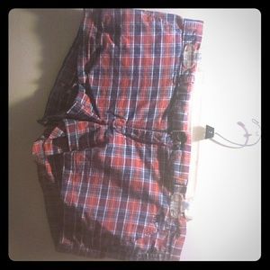 Abercrombie and Fitch plaid shorts