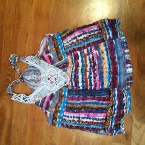 Multicolored tank top