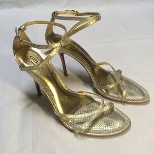 Guess- Gold Scale Stilettos