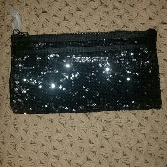 Victoria's Secret glitter clutch