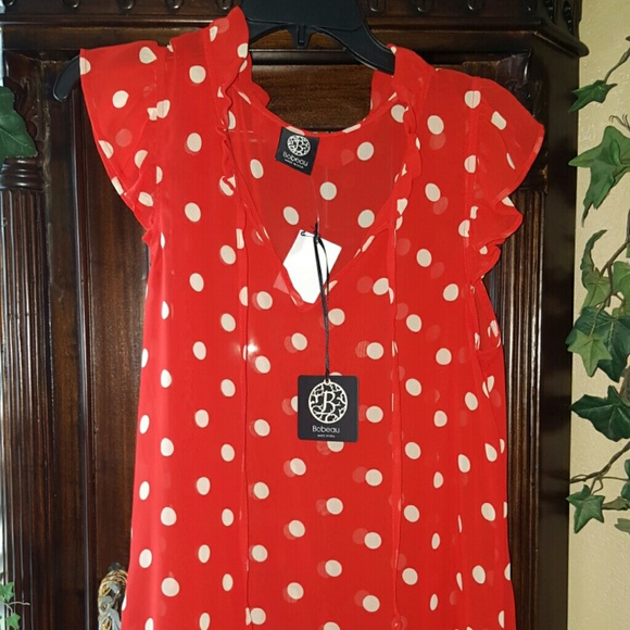 Beautiful polkadot blouse
