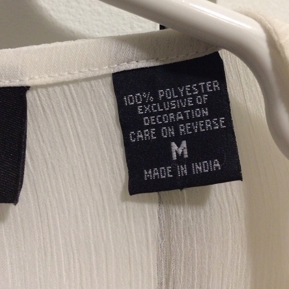 Peasant Boho sheer top - Picture 2 of 4