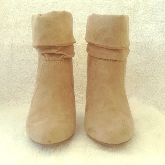 Express fold over heel booties