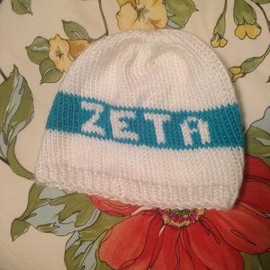 ZTA sorority beanie
