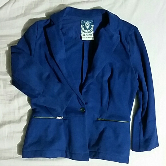 Zara Single Button Blazer