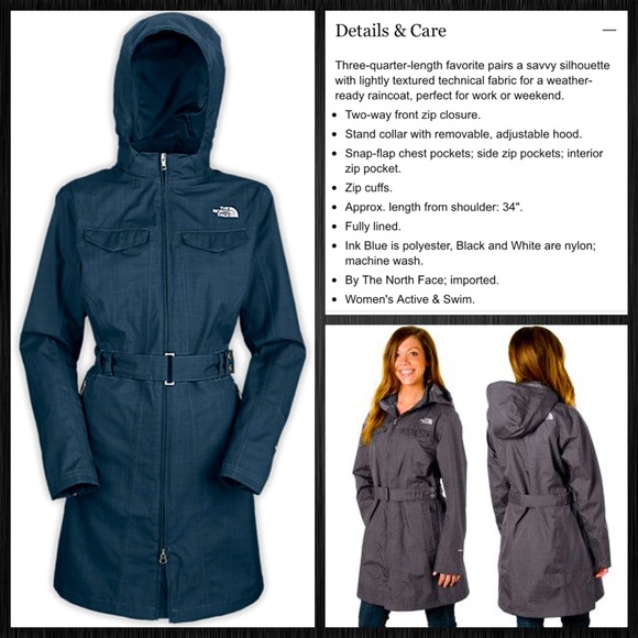 The North Face Stella Grace Jacket in Ink Blue