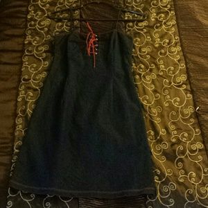 Cute blue Jean  dress