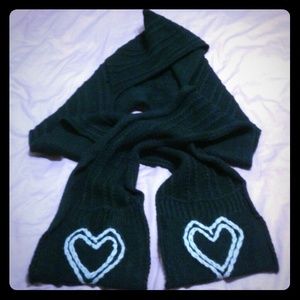 Jessica Simpson knit **hooded scarf
