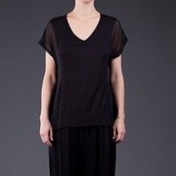 rag and bone black tee