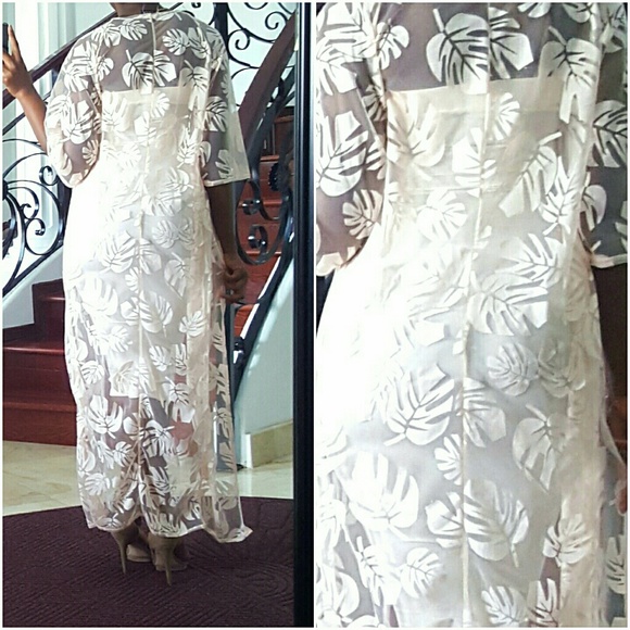 SOLD | Pale Pink Sheer Kimono - Picture 4 of 4