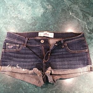 Hollister denim shorts