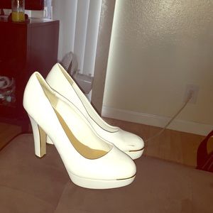 White heels