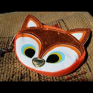Fox Head Coin Purse NWOT