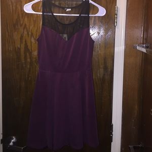 Purple dress