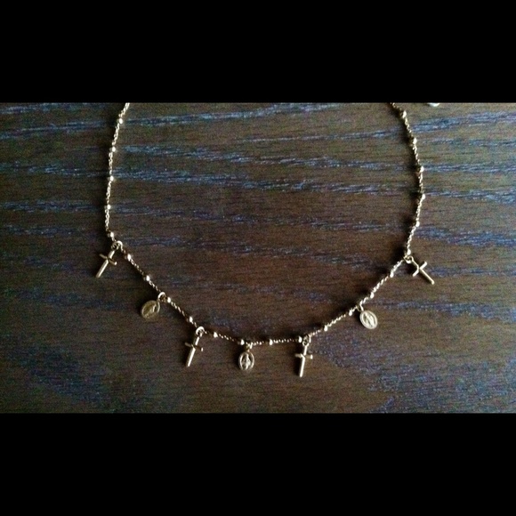 New w/Tags Dainty Charm Necklace - Picture 2 of 3