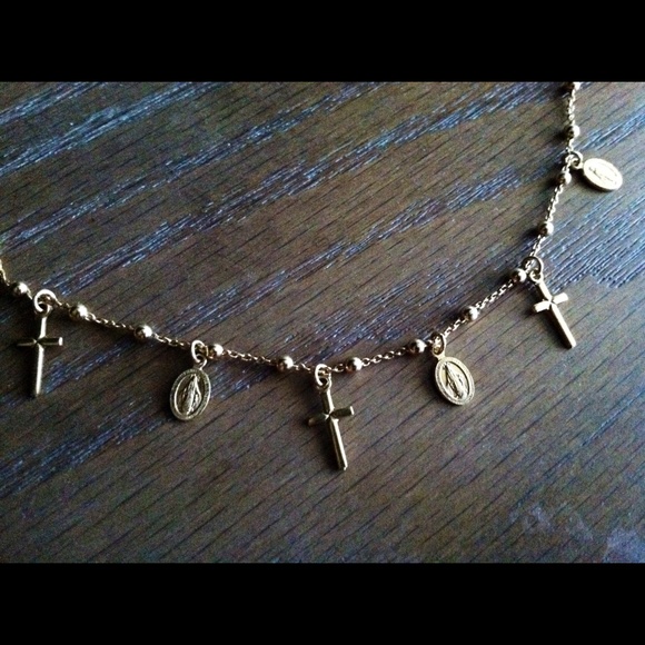 New w/Tags Dainty Charm Necklace - Picture 3 of 3