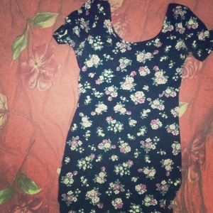 Forever 21 Fitted Scoop Back Dress