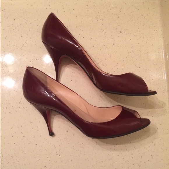 Louboutin peep toe
