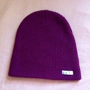 Neff wine red beanie