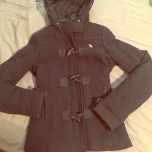 Small Abercrombie Peacoat.