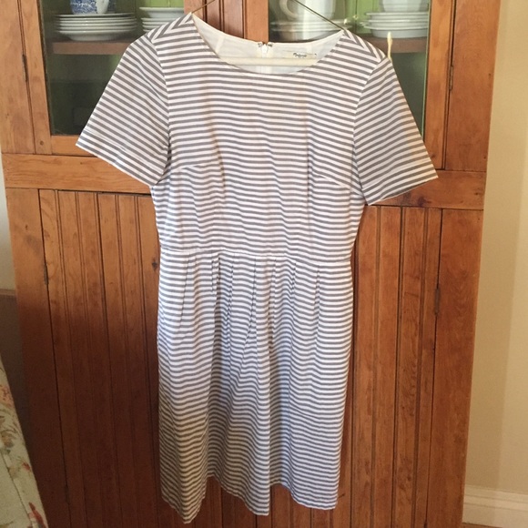 Striped Madewell dress