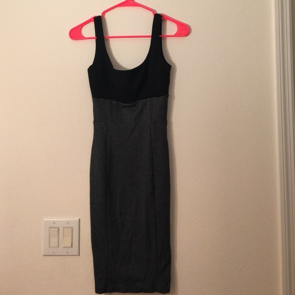 Black And Gray Dress