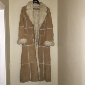 Wilson's Leather MAXIMA suede full length jacket