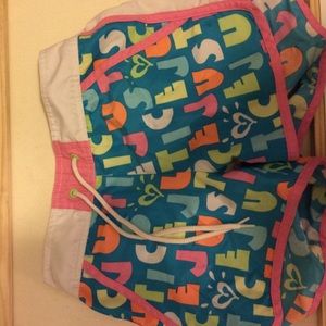 Justice swim shorts