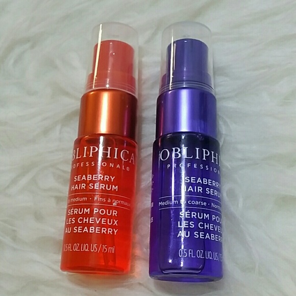 NWOT- Obliphica seaberry hair serum 15 ml each