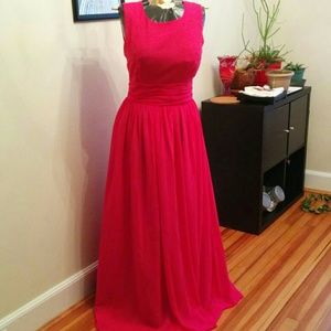 Modcloth Dream Evening maxi dress, prom/bridesmaid