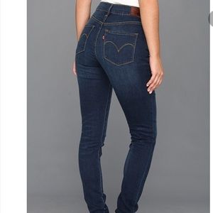 High rise skinny Levis Jeans