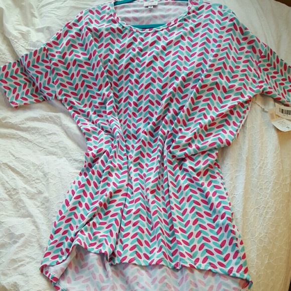 Lularoe tunic top NWT