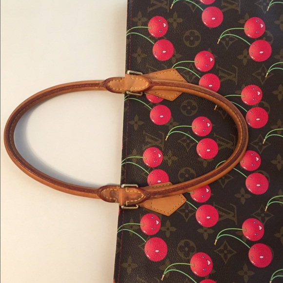 Authentic Louis Vuitton Cerises Sac Plat Tote - Picture 2 of 4