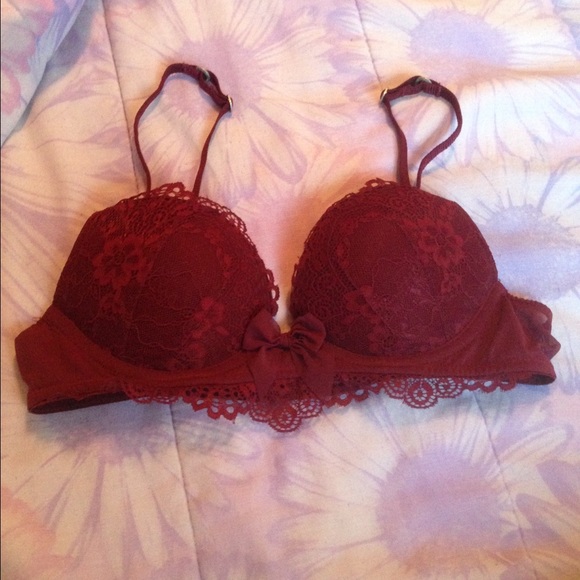 Hollister Push 'Em Up Plunge Bra