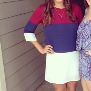 Color Block Dress