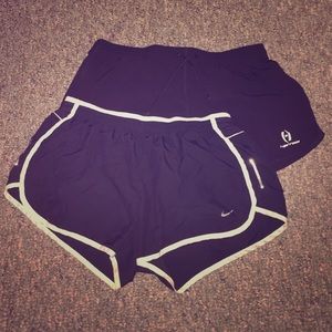 Black running shorts bundle