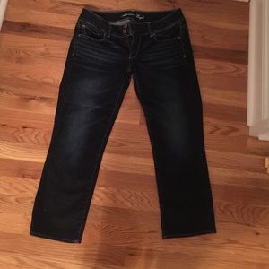 American Eagle Stretch Crop Jeans!
