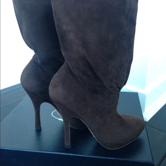Brown Prada Boots