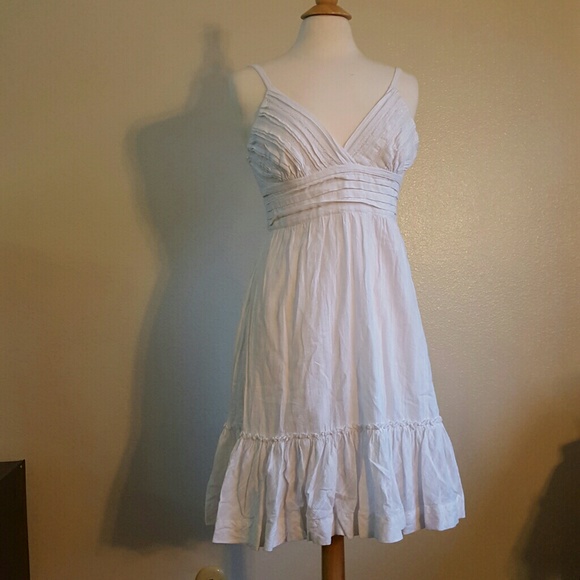 Guess White Cotton Sundress