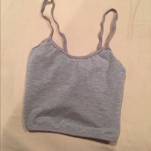 American Apparel Cropped Tank Top NWOT