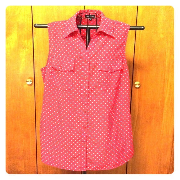 Cute Red Polka Dot Tunic