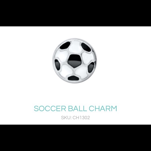 ORIGAMI OWL soccer ball charm
