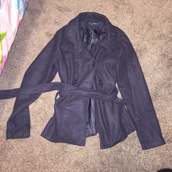 Dark grey coat