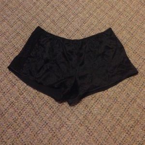 VS silk & lace sleep shorts